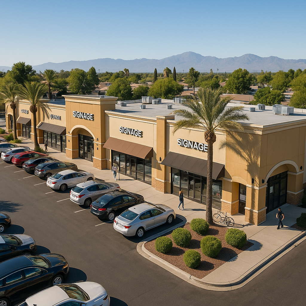 Premium shopping center investment